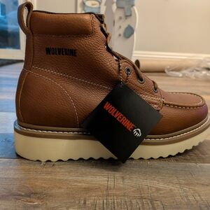 Wolverine Men's Brown Leather Boots
